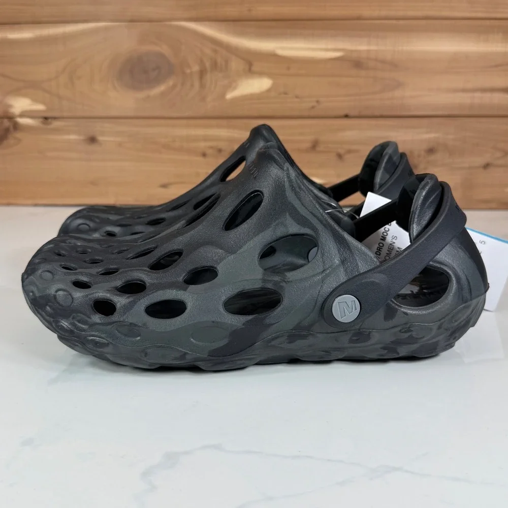 Merrell Hydro Moc Black Marble Water Shoes Clogs Women's 7 M Summer